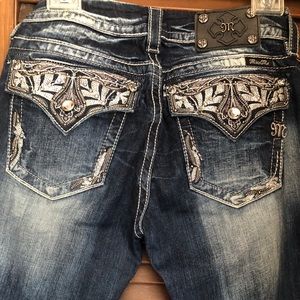 Miss me embellished skinny jeans